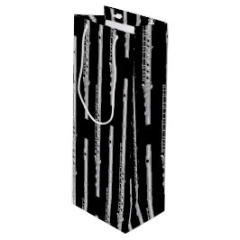 Flute Musician Music Teacher Band Geschenktüte Für Weinflaschen