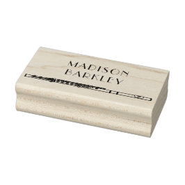 Flute Musician Music Teacher Band Gummistempel