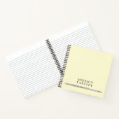 Flute Musician Music Teacher Band Notizblock (Innenseite)