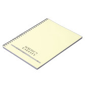 Flute Musician Music Teacher Band Notizblock (Linke Seite)