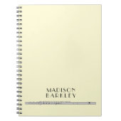 Flute Musician Music Teacher Band Notizblock (Vorderseite)