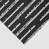 Flute Musician Music Teacher Band Seidenpapier (Detail)