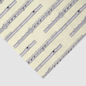 Flute Musician Music Teacher Band Seidenpapier (Detail)