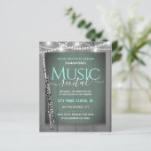 Flute Musik - Erwägung formelle Einladung (Stehend Vorderseite)