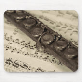 Flute Musik Mousepad (Vorne)