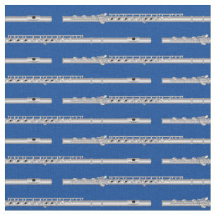 Flute Musik Musician Room Decke Blau Stoff