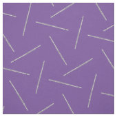 Flute Musiker Zimmerdekor Lila Stoff (Muster)