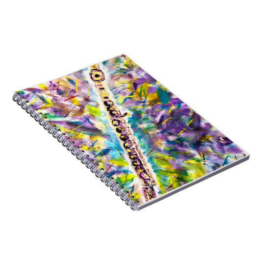 Flute-Notebook Notizblock (Rechte Seite)