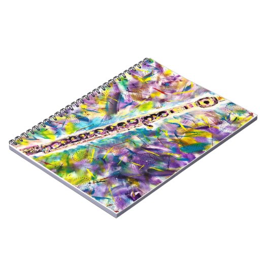 Flute-Notebook Notizblock (Linke Seite)