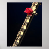 Flute oder Flutist-Poster Poster (Vorne)