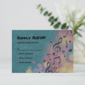 Flute Player Bat Mitzvah Einladungskarte (Stehend Vorderseite)