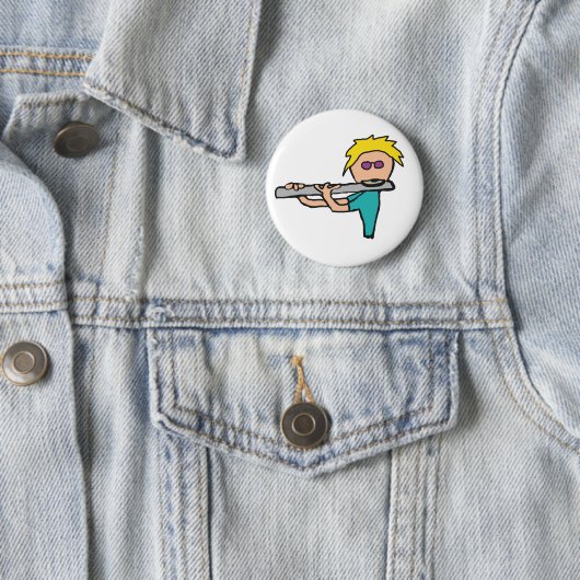 Flute Player Button (Beispiel)