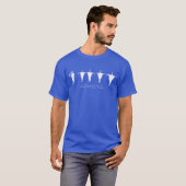 Flute Player & Caravan Petroglyph Panel T - Shirt (Vorne ganz)