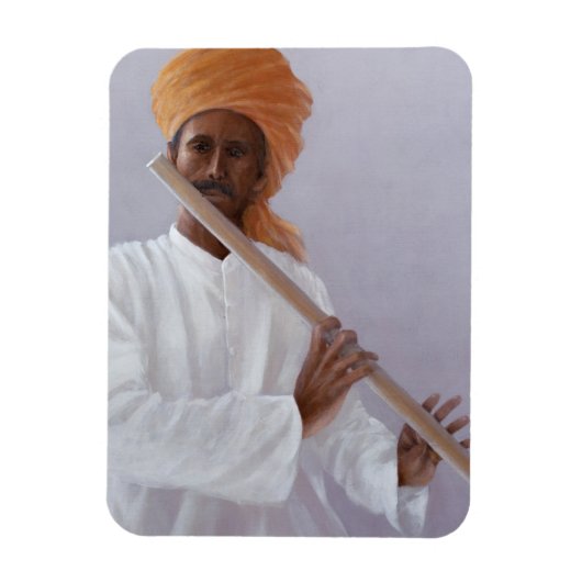 Flute Player Magnet (Vertikal)