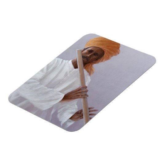 Flute Player Magnet (Linke Seite)