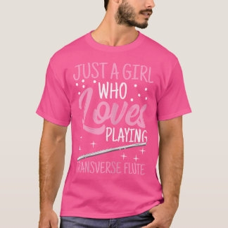 Flute Player Musikanlage Flute Flute T-Shirt