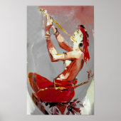 Flute Player / Musiker Poster (Vorne)