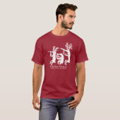 Flute Player Petroglyph T - Shirt (Vorne ganz)