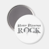 Flute Players Rock Magnet (Vorderseite/Rückseite)