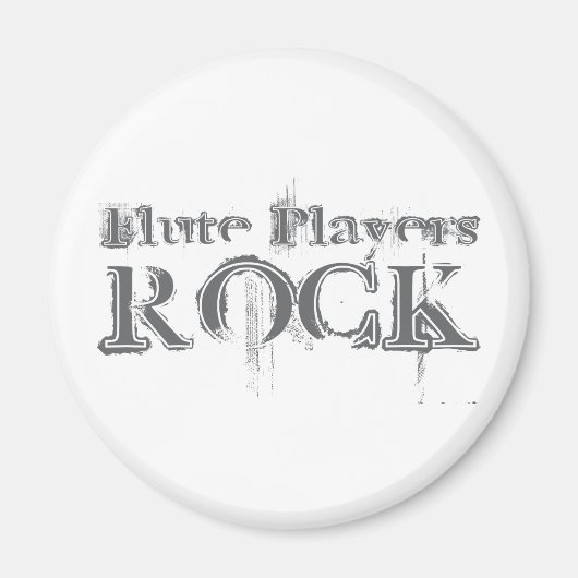 Flute Players Rock Magnet (Vorne)
