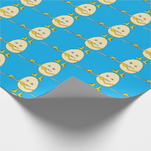 Flute Playing Egghead Geschenkpapier