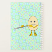 Flute Playing Egghead Planer (Rückseite)