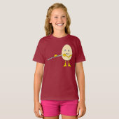Flute Playing Egghead T-Shirt (Vorne ganz)