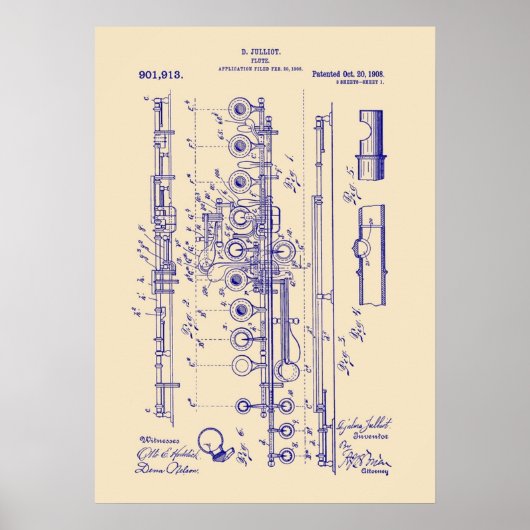 Flute Poster (Vorne)