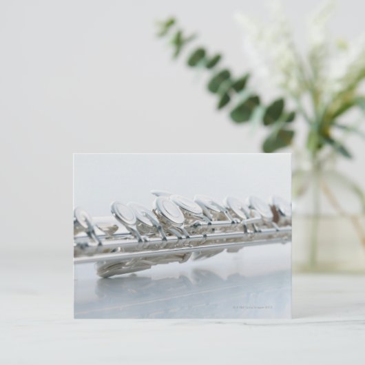 Flute Postkarte (Stehend Vorderseite)