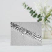 Flute Postkarte (Stehend Vorderseite)