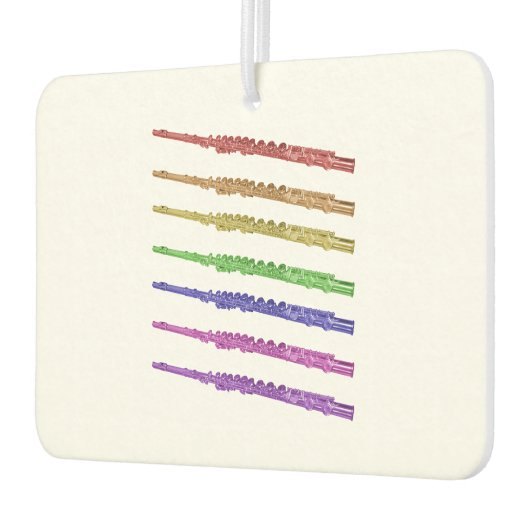 Flute Rainbow farbig Autolufterfrischer (Links)