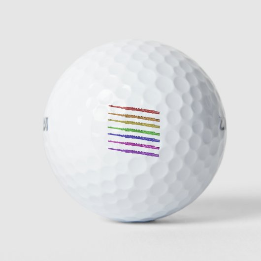 Flute Rainbow Golfball (Vorderseite)