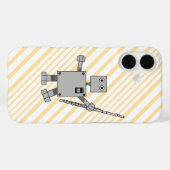 Flute Robot Case-Mate iPhone Hülle (Rückseite (Horizontal))