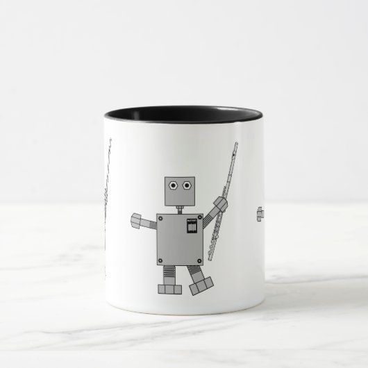 Flute Robot Tasse (Zentrum)