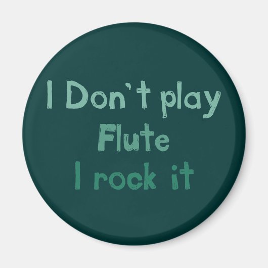 Flute Rock It Magnet (Vorne)
