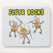 Flute Rocks Mousepad (Vorne)