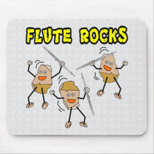 Flute Rocks Mousepad