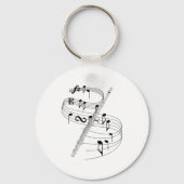 Flute Schlüsselanhänger (Vorderseite)