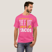 Flute Shirt Funny Taco Lover Instrument Flute Lieb (Vorne ganz)