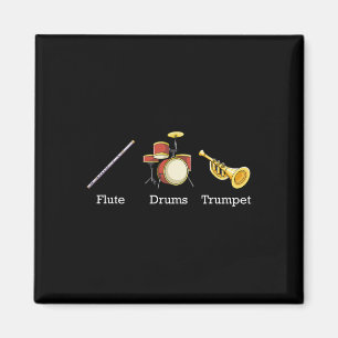 Flute Trompet Band Instrumente Subtile Anti T Magnet