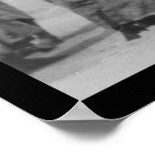 Flute und Trommeln in der Sahara 1898 Poster (Ecke)