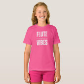 Flute Vibes Funny Flute Shirt (Vorne ganz)