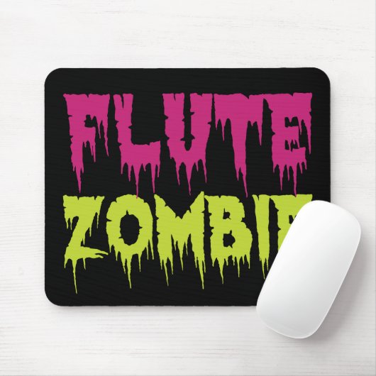 Flute Zombie Mousepad (Mit Mouse)