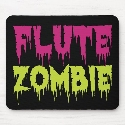 Flute Zombie Mousepad (Vorne)