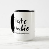 Flute Zombie Tasse (Vorderseite Links)