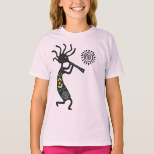 Flute zum Kokopelli-T - Shirt