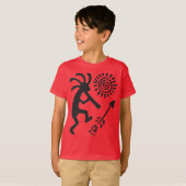 Flute zum Kokopelli-T - Shirt (Vorne ganz)