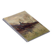 Fluten Claude Monets | bei Giverny Notizblock (Rechte Seite)
