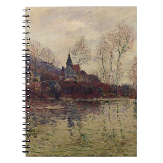Fluten Claude Monets | bei Giverny Notizblock (Vorderseite)
