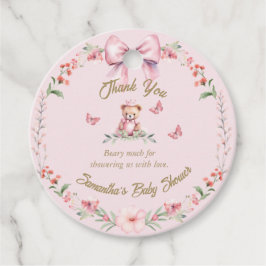 Flutende Freude: Blüten und Schmetterlinge bevorzu Geschenkanhänger